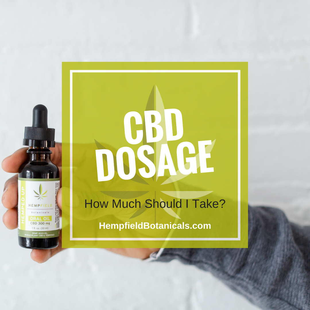 CBD Dosage How Much Should I Take Hempfield Botanicals