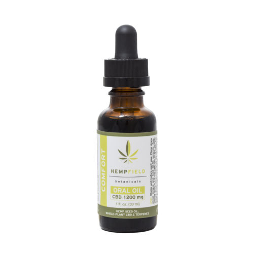 Comfort 1200 mg CBD Oil | Hempfield Botanicals