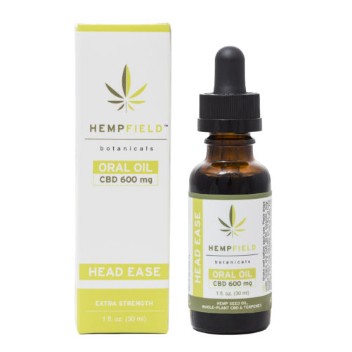 Head Ease | 600 MG CBD | CBD Migraine Relief | Hempfield Botanicals