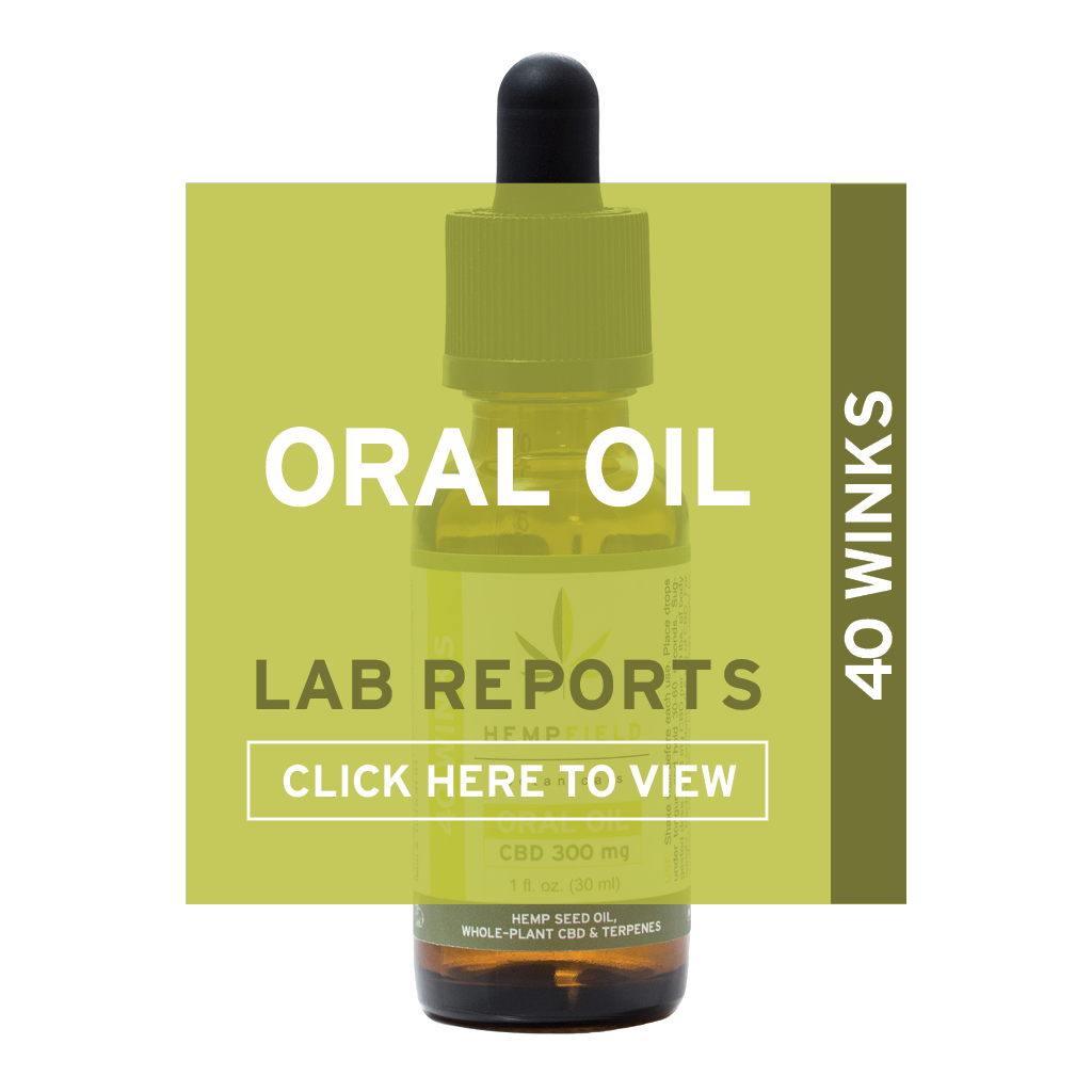 Oral CBD Oil | Lab Reports | Hempfield Botanicals